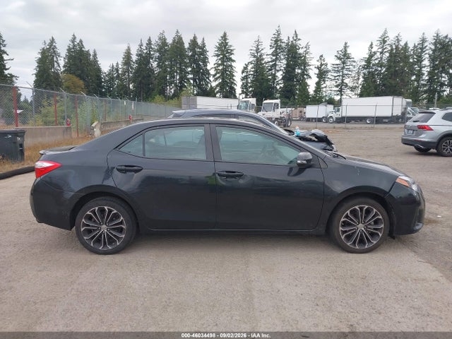 Продажа на аукционе авто 2015 Toyota Corolla S Plus, vin: 2T1BURHE1FC438364, номер лота: 46034498