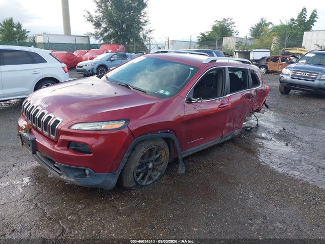 2015 Jeep Cherokee Latitude მანქანა იყიდება აუქციონზე, vin: 1C4PJLCB5FW591460, აუქციონის ნომერი: 46034513