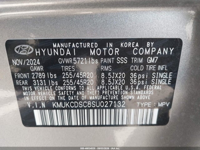 Продажа на аукционе авто 2025 Genesis Gv60 Advanced Awd, vin: KMUKCDSC8SU027132, номер лота: 46034525