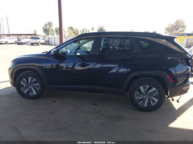 46034527 :رقم المزاد ، KM8JBCD12RU220311 vin ، 2024 Hyundai Tucson Hybrid Blue مزاد بيع