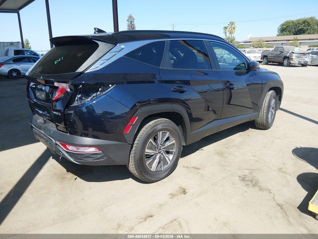 46034527 :رقم المزاد ، KM8JBCD12RU220311 vin ، 2024 Hyundai Tucson Hybrid Blue مزاد بيع