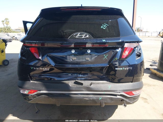 46034527 :رقم المزاد ، KM8JBCD12RU220311 vin ، 2024 Hyundai Tucson Hybrid Blue مزاد بيع