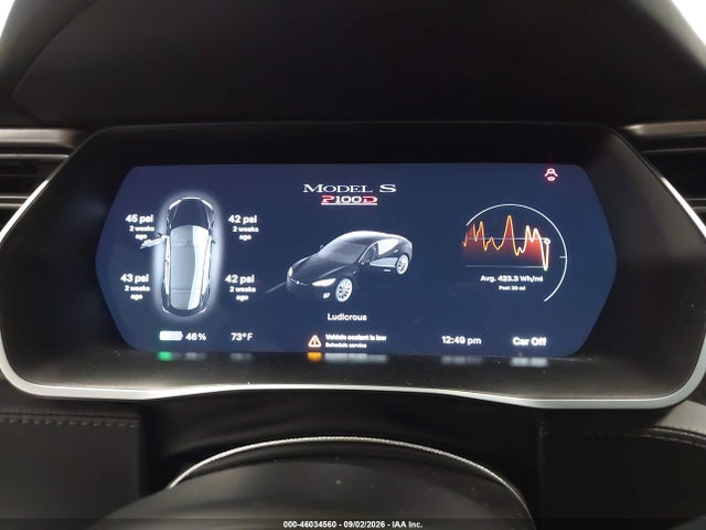 46034560 :رقم المزاد ، 5YJSA1E47JF247025 vin ، 2018 Tesla Model S 100d/75d/p100d مزاد بيع