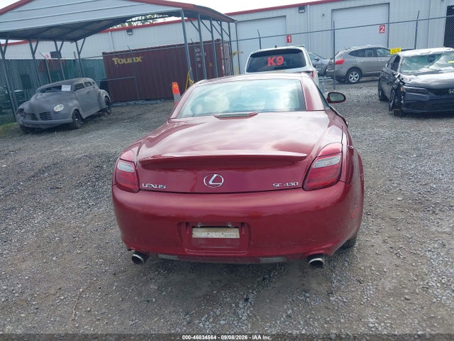 2007 Lexus Sc 430 მანქანა იყიდება აუქციონზე, vin: JTHFN45Y379010642, აუქციონის ნომერი: 46034564