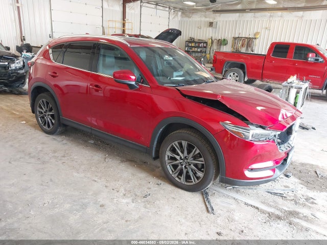 2021 Mazda Cx-5 Signature მანქანა იყიდება აუქციონზე, vin: JM3KFBEY4M0338841, აუქციონის ნომერი: 46034593