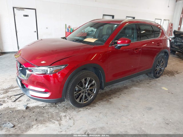 2021 Mazda Cx-5 Signature მანქანა იყიდება აუქციონზე, vin: JM3KFBEY4M0338841, აუქციონის ნომერი: 46034593
