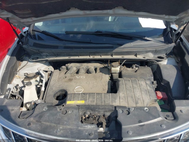 2011 Nissan Murano Sl მანქანა იყიდება აუქციონზე, vin: JN8AZ1MW9BW174989, აუქციონის ნომერი: 46034666