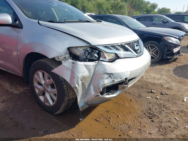 2011 Nissan Murano Sl მანქანა იყიდება აუქციონზე, vin: JN8AZ1MW9BW174989, აუქციონის ნომერი: 46034666