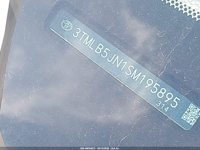 46034670 :رقم المزاد ، 3TMLB5JN1SM195895 vin ، 2025 Toyota Tacoma Sr5 مزاد بيع