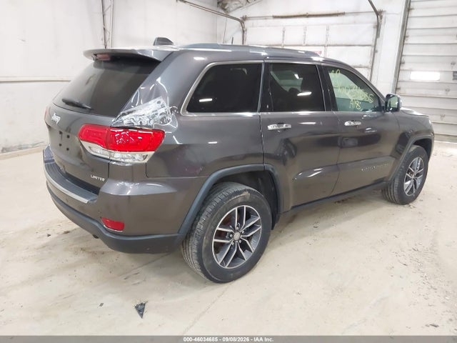 46034685 :رقم المزاد ، 1C4RJFBG4JC433435 vin ، 2018 Jeep Grand Cherokee Limited 4x4 مزاد بيع