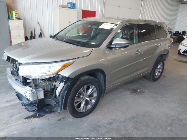 Продажа на аукционе авто 2015 Toyota Highlander Xle V6, vin: 5TDJKRFH6FS204050, номер лота: 46034699