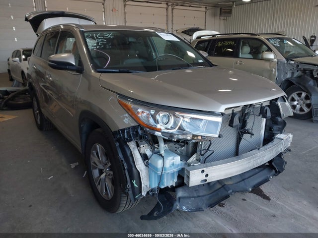 Продажа на аукционе авто 2015 Toyota Highlander Xle V6, vin: 5TDJKRFH6FS204050, номер лота: 46034699
