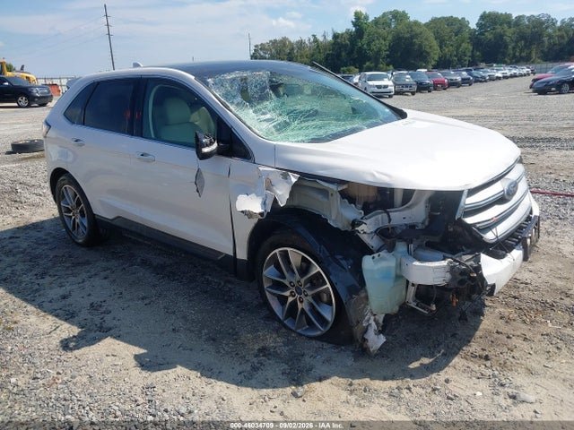 2016 Ford Edge Titanium მანქანა იყიდება აუქციონზე, vin: 2FMPK3K98GBC49303, აუქციონის ნომერი: 46034709