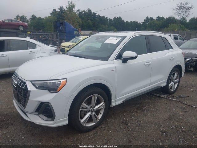 Продаж на аукціоні авто 2020 Audi Q3 Premium 45 Tfsi S Line Quattro Tiptronic, vin: WA1DECF3XL1015118, номер лоту: 46034783