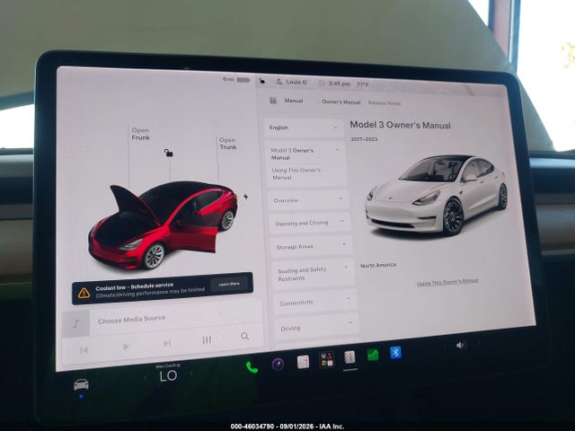 Tesla Model 3 Standard Range Plus Rear-wheel Drive 2021 5YJ3E1EA4MF020779 Image 18