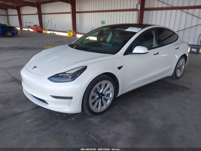 Tesla Model 3 Standard Range Plus Rear-wheel Drive 2021 5YJ3E1EA4MF020779 Image 2