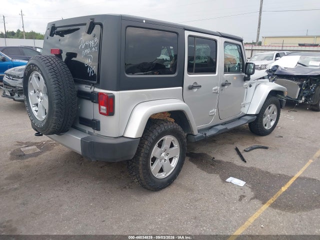 Продажа на аукционе авто 2012 Jeep Wrangler Unlimited Sahara, vin: 1C4HJWEG1CL168421, номер лота: 46034839