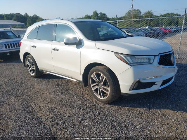 2017 Acura Mdx Advance Package მანქანა იყიდება აუქციონზე, vin: 5FRYD3H84HB004745, აუქციონის ნომერი: 46034867