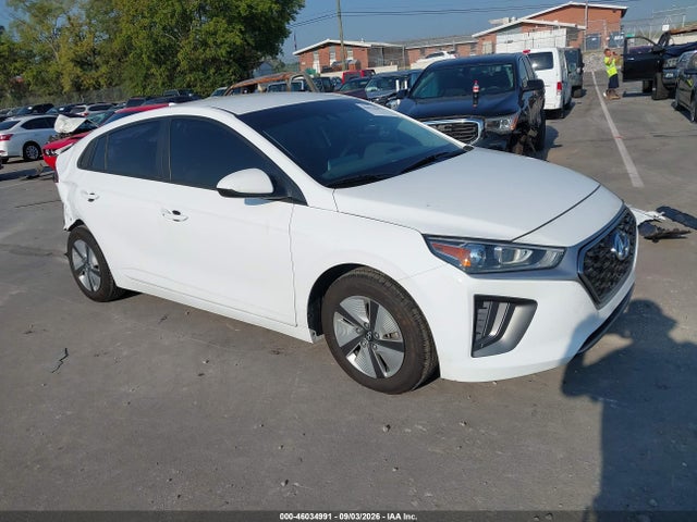 2022 Hyundai Ioniq Hybrid Blue მანქანა იყიდება აუქციონზე, vin: KMHC65LC2NU285097, აუქციონის ნომერი: 46034991
