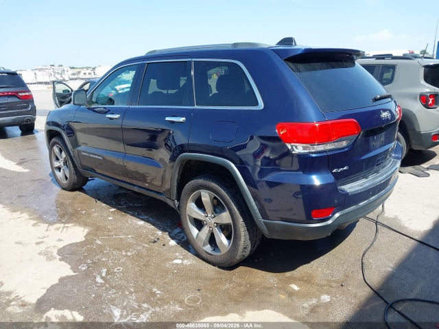 Продажа на аукционе авто 2014 Jeep Grand Cherokee Limited, vin: 1C4RJFBG4EC102389, номер лота: 46035065