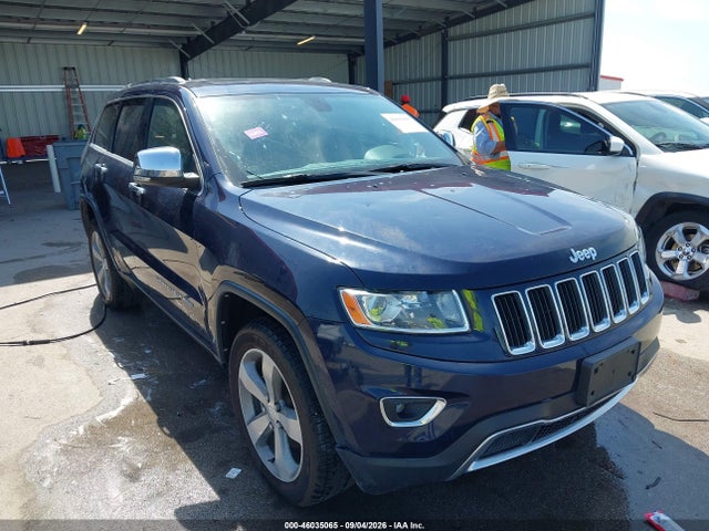 Продажа на аукционе авто 2014 Jeep Grand Cherokee Limited, vin: 1C4RJFBG4EC102389, номер лота: 46035065