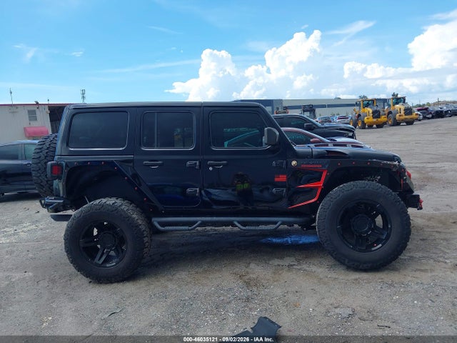 46035121 :رقم المزاد ، 1C4HJXEG2NW246082 vin ، 2022 Jeep Wrangler Unlimited Sahara 4x4 مزاد بيع