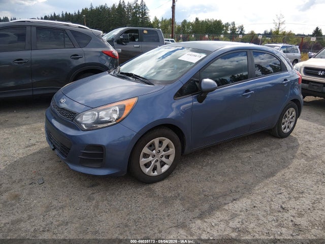 2016 Kia Rio Lx მანქანა იყიდება აუქციონზე, vin: KNADM5A30G6575456, აუქციონის ნომერი: 46035173