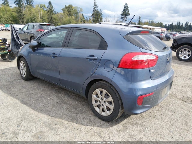 2016 Kia Rio Lx მანქანა იყიდება აუქციონზე, vin: KNADM5A30G6575456, აუქციონის ნომერი: 46035173