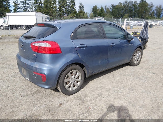 2016 Kia Rio Lx მანქანა იყიდება აუქციონზე, vin: KNADM5A30G6575456, აუქციონის ნომერი: 46035173