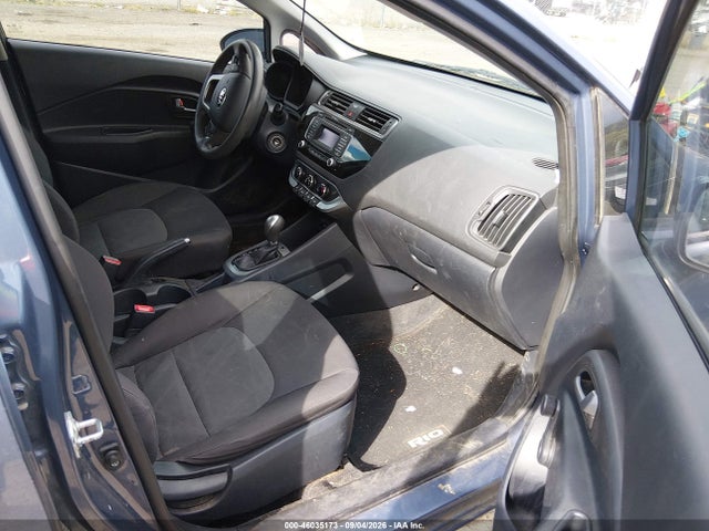 2016 Kia Rio Lx მანქანა იყიდება აუქციონზე, vin: KNADM5A30G6575456, აუქციონის ნომერი: 46035173