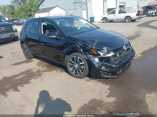 2017 Volkswagen Golf Tsi S 4-door/tsi Se 4-door/tsi Sel 4-door/tsi Wolfsburg Edition 4-door მანქანა იყიდება აუქციონზე, vin: 3VW217AU0HM072404, აუქციონის ნომერი: 46035179