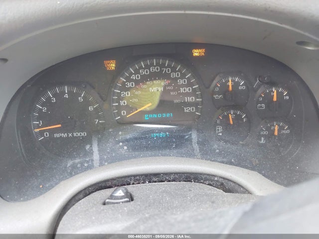 2004 Chevrolet Trailblazer Ls მანქანა იყიდება აუქციონზე, vin: 1GNDS13SX42402771, აუქციონის ნომერი: 46035201
