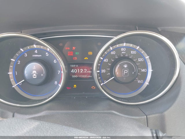 46035234 :رقم المزاد ، 5NPEC4AB9BH173736 vin ، 2011 Hyundai Sonata Limited 2.0t مزاد بيع