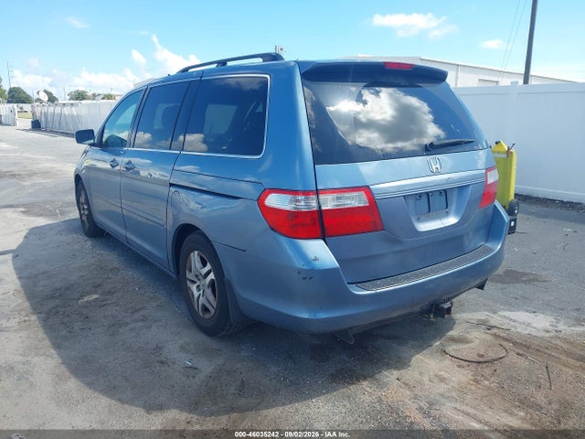 46035242 :رقم المزاد ، 5FNRL38685B029330 vin ، 2005 Honda Odyssey Ex-l مزاد بيع