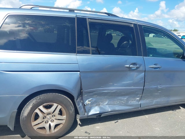 46035242 :رقم المزاد ، 5FNRL38685B029330 vin ، 2005 Honda Odyssey Ex-l مزاد بيع