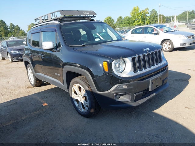 Продаж на аукціоні авто 2018 Jeep Renegade Limited 4x4, vin: ZACCJBDBXJPH05661, номер лоту: 46035318