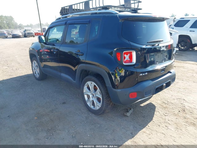Продаж на аукціоні авто 2018 Jeep Renegade Limited 4x4, vin: ZACCJBDBXJPH05661, номер лоту: 46035318