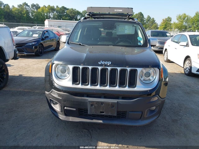 Продаж на аукціоні авто 2018 Jeep Renegade Limited 4x4, vin: ZACCJBDBXJPH05661, номер лоту: 46035318