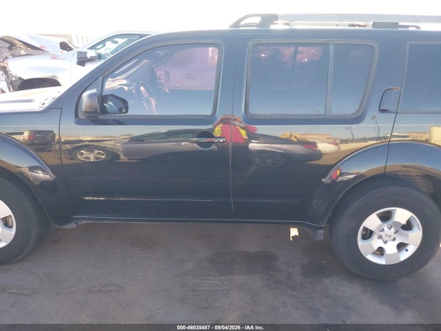 2011 Nissan Pathfinder S მანქანა იყიდება აუქციონზე, vin: 5N1AR1NN5BC625382, აუქციონის ნომერი: 46035487