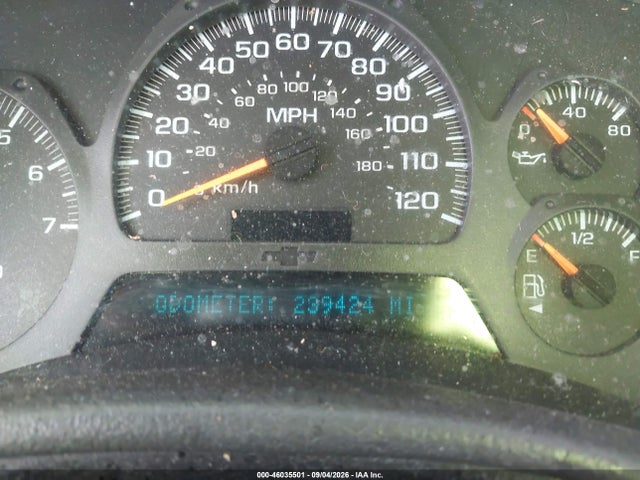 Aukcja sprzedaży 2003 Chevrolet Trailblazer Lt, vin: 1GNDS13S132276380, numer aukcji: 46035501