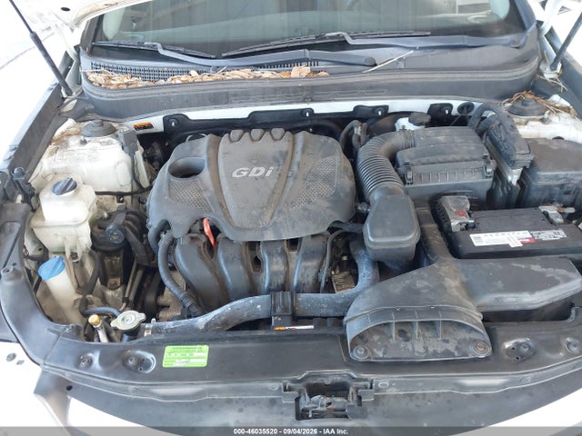 2014 Hyundai Sonata Gls მანქანა იყიდება აუქციონზე, vin: 5NPEB4AC7EH827469, აუქციონის ნომერი: 46035520