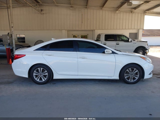 2014 Hyundai Sonata Gls მანქანა იყიდება აუქციონზე, vin: 5NPEB4AC7EH827469, აუქციონის ნომერი: 46035520