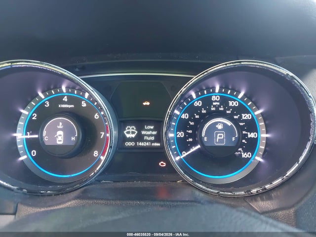 2014 Hyundai Sonata Gls მანქანა იყიდება აუქციონზე, vin: 5NPEB4AC7EH827469, აუქციონის ნომერი: 46035520