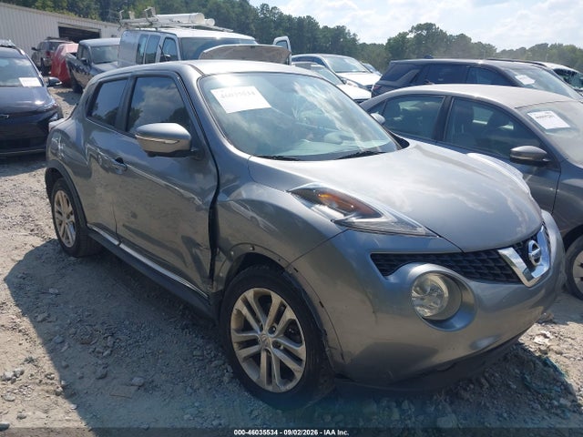 2016 Nissan Juke Sl მანქანა იყიდება აუქციონზე, vin: JN8AF5MR2GT606034, აუქციონის ნომერი: 46035534