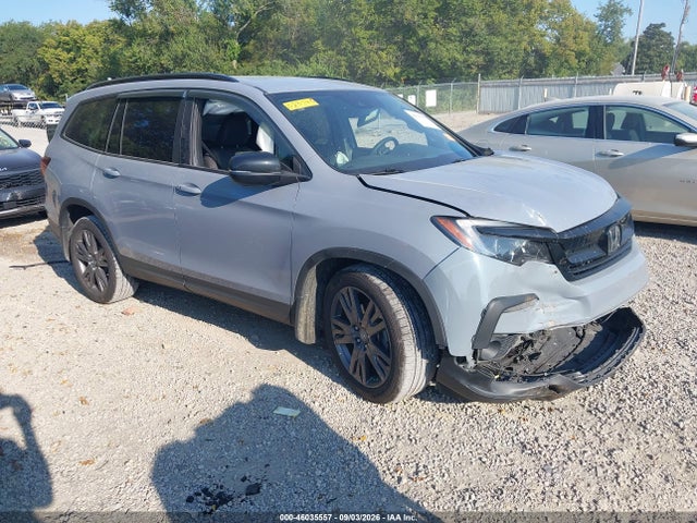 2022 Honda Pilot 2wd Sport მანქანა იყიდება აუქციონზე, vin: 5FNYF5H33NB023746, აუქციონის ნომერი: 46035557
