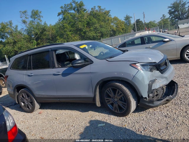 2022 Honda Pilot 2wd Sport მანქანა იყიდება აუქციონზე, vin: 5FNYF5H33NB023746, აუქციონის ნომერი: 46035557