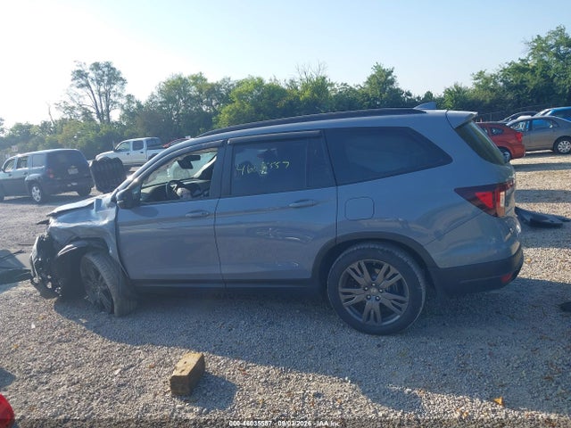 2022 Honda Pilot 2wd Sport მანქანა იყიდება აუქციონზე, vin: 5FNYF5H33NB023746, აუქციონის ნომერი: 46035557