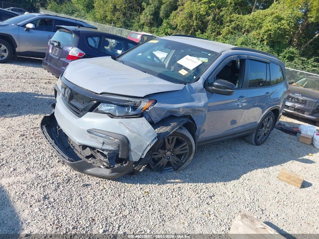 2022 Honda Pilot 2wd Sport მანქანა იყიდება აუქციონზე, vin: 5FNYF5H33NB023746, აუქციონის ნომერი: 46035557