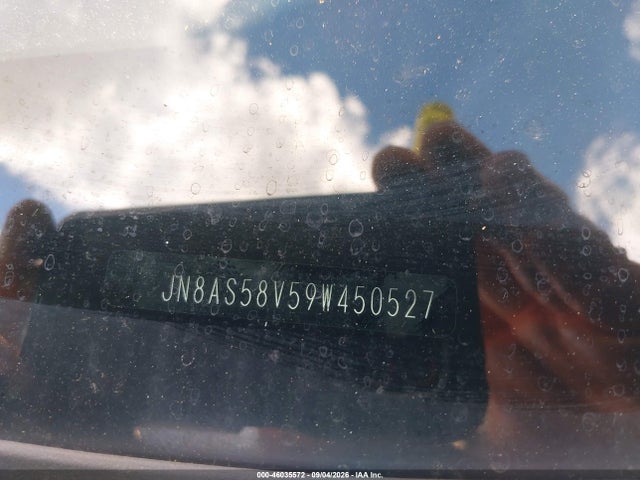 46035572 :رقم المزاد ، JN8AS58V59W450527 vin ، 2009 Nissan Rogue S مزاد بيع