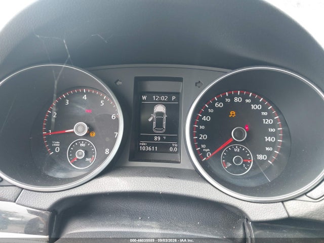 46035589 :رقم المزاد ، WVWHD7AJ8CW015726 vin ، 2012 Volkswagen Gti 4-door مزاد بيع